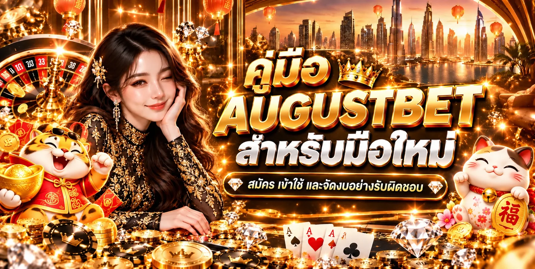 AUGUSTBET คู่มือมือใหม่ สมัคร เข้าใช้ และตั้งงบ